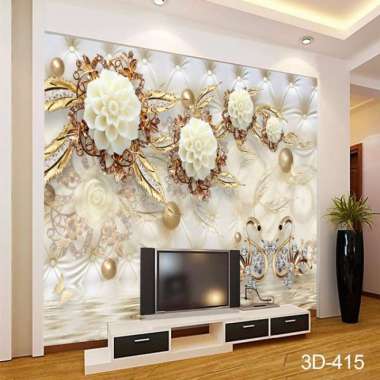 Jual Wallpaper Dinding 3d Flower Original Murah - Harga Diskon Maret 2023 |  