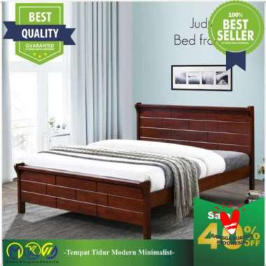 MKI DIvan Ranjang tempat tidur dipan kayu jati 140 x 200