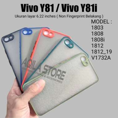 Case Aero Vivo Y81 / Y81i ( Model: 1808, 1803, V1732A, 1808i, 1812, 1812_19 ) Semi Hardcase Aero Fus