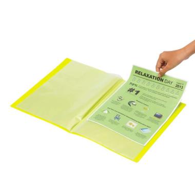 BIG Display Folio Big Document Keeper [40 lembar] KUNING