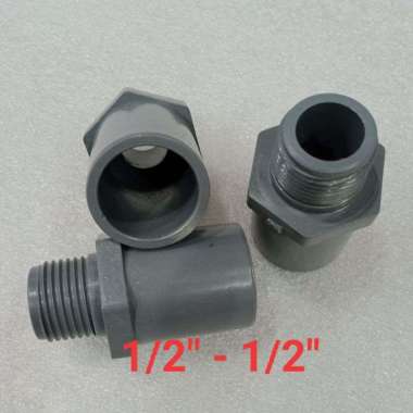 FITTING - SOCKET DRAT LUAR - SDL - 1/2" - 1/2 INCH -