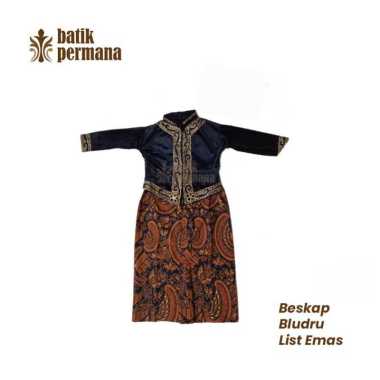 Beskap Bludru List Emas untuk anak laki laki, Beskap Jawa Anak, Beskap pengantin anak laki laki Besk