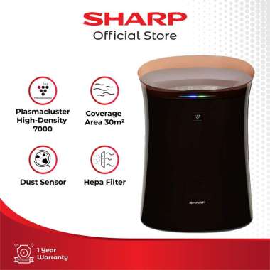 SHARP FP-F40Y T/W Air Purifier Plasmacluster HEPA &amp; Deodorizer Filter [30M] Brown