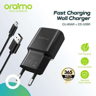 CHARGER IPHONE FAST CHARGING WALL CHARGER ORAIMO CU-60ARL