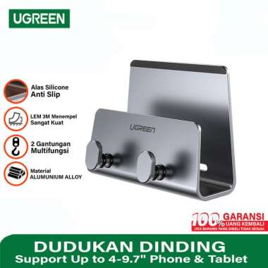 Ugreen Phone Holder Dudukan HP Dinding Wall Mount Gantungan Kunci LP193