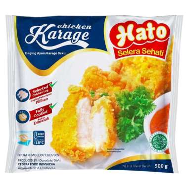 Promo Harga Hato Chicken Karage 500 gr - Blibli