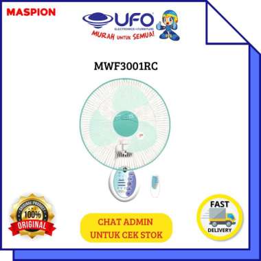 MASPION KIPAS ANGIN DINDING 12 INCH MWF3001RC - REMOTE