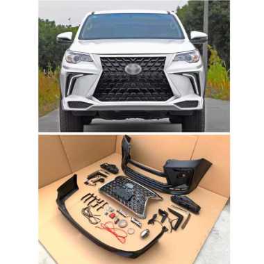 Body Kit Set For Toyota Fortuner Vrz 2016-On Lexus Style Variasi 2