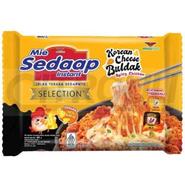 MIE SEDAAP KOREAN CHEESE BULDAK 86gr