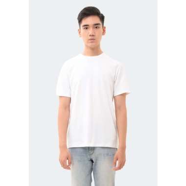 MANZONE Kaos Lengan Pendek LOWKEY - White 4L