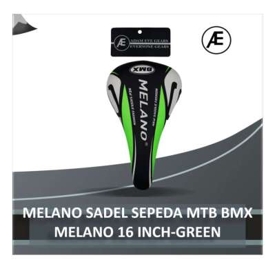 MELANO SADEL SEPEDA MTB BMX MELANO 16 INCH HIJAU