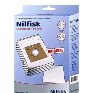 DUST BAG 5 PCS 30050002 ACTION BRAVO VACUUM NILFISK / KANTUNG DEBU NILFISK ACTION BRAVO