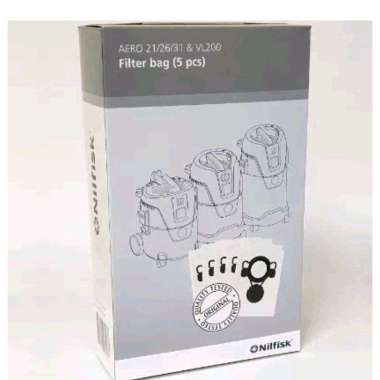 DUST BAG 5 pcs AERO NILFISK VACUUM 107419590 / KANTUNG DEBU NILFISK AERO