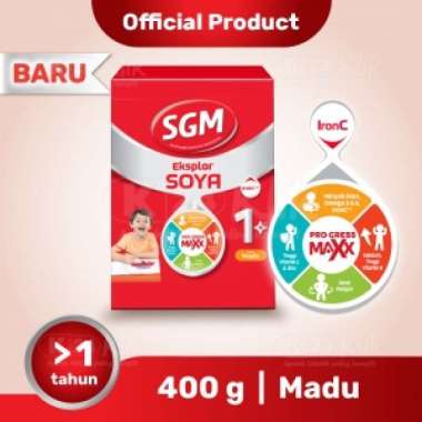 SGM EKSPLOR SOYA 1 400GR SGM SOYA MADU 400G