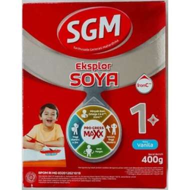 SGM EKSPLOR SOYA 1 400GR SGM SOYA VANILA 400G