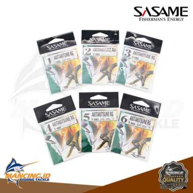 Sasame Carbon Hook Akitakitune RG Pancing Kail Made in Japan ukuran 0.5