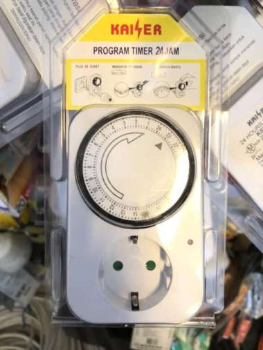 Timer listrik 24 jam / timer kingstar / timer analog / timer colokan