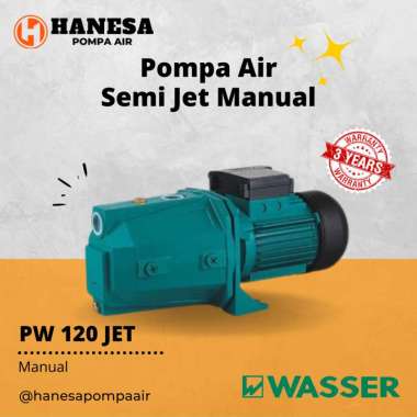 Wasser PW 120 JET Pompa Semi Jet Pump
