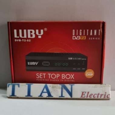 LUBY DVB-T2-02 Set Top Box TV Receiver type T2-02