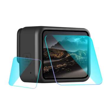 KingMa Tempered Glass 3in1 for GoPro Hero 11 / 10 / 9 Black Screen Protector Anti Gores HD HERO9 HER