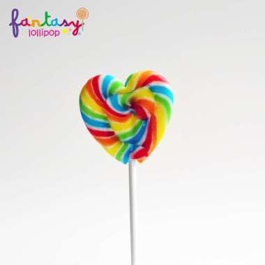 Fantasy Lollipop Hati - Fruit Salad [18 g]