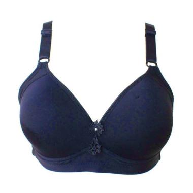 Aily ZR02B Import Bra Wanita [Cup C] 44C Navy Blue