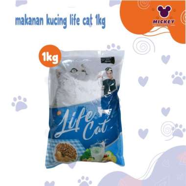 makanan kucing life cat 1kg