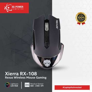Rexus Xierra RX108 / RX-108 Wireless Gaming Mouse