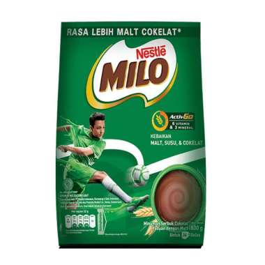 Promo Harga Milo ActivGo Reguler 800 gr - Blibli