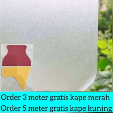 Stiker Kaca/kaca Film /Sandblast Polos Buram