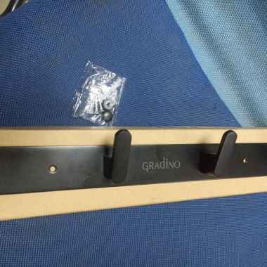 Hook Gradino Black HG 925 Stainless Gantungan Baju 4 hook
