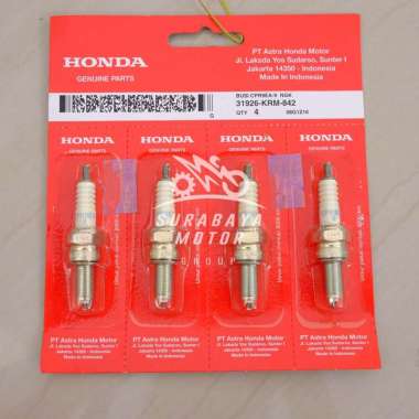 Honda Genuine Part Busi Motor Injeksi Honda AHM KRM Beat FI Vario 125 150 LED Scoopy FI WHITE