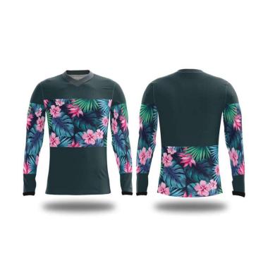 [PRE ORDER 14 HARI] PROJECT ONE Jersey Sepeda Custom Lengan Panjang Wanita - EMNFP-85 Polos (V-Neck)