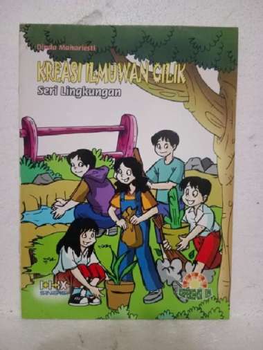 BUKU KREASI ILMUWAN CILIK SERI LINGKUNGAN