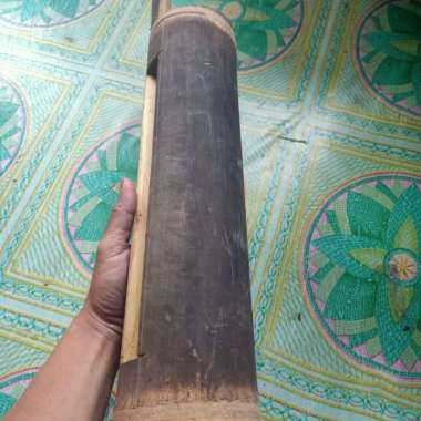promo jual kentongan bambu hitam lokal asli perbuah