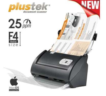 Scanner PLUSTEK SMARTOFFICE PS186 25ppm F4/Folio - Resmi