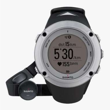 Suunto Ambit2 Silver (HR) SS019651000 Black silver