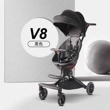 stroller v8 baobaohao canopi Black