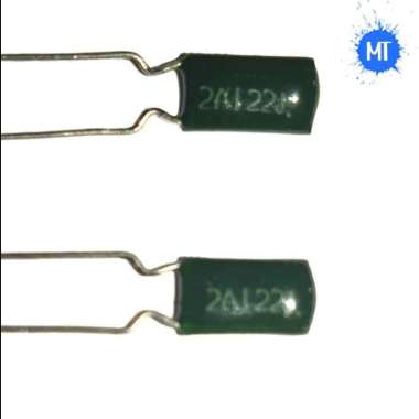 Mylar Capasitor/ Milar Kapasitor 2A122J 100V 1,2NF (20PCS)