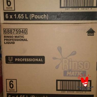 Promo Harga Rinso Detergent Matic Liquid Professional 1650 ml - Blibli