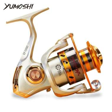 YUMOSHI REELSKING EF5000 Reel Pancing Spinning 12 Ball Bearing - Silve