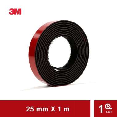 3M SJ 3780 (SJ3440) Dual Lock (25mm X 1000mm) Merah