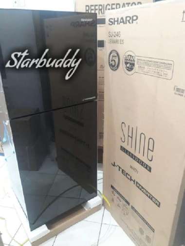 SHARP KULKAS 2 PINTU SJ-246XI MK - JTECH INVERTER - JADETABEK