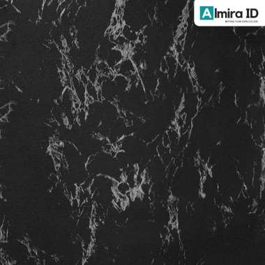 [High Quality] Wallpaper Dapur Marmer Putih Doff / Tidak Glossy Hitam Krem Cream Gold Dinding Plafon