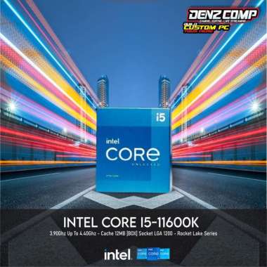 Intel Core i5 11600K Processor Rocket Lake LGA 1200 6 Core Gen 11