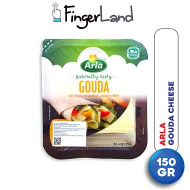 ARLA Gouda Cheese 150 gram Keju Gouda Slice