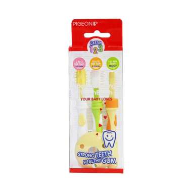 Jual Pigeon Training Toothbrush Set Sikat Gigi Bayi Online Desember 2020 Blibli