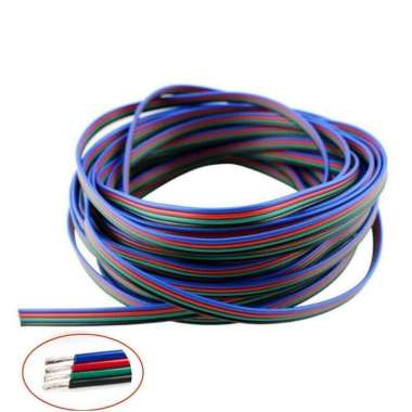 Kabel RGB 4 Jalur per 1 meter