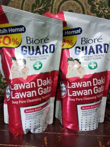 Biore bodyfoam 800ml biore guard