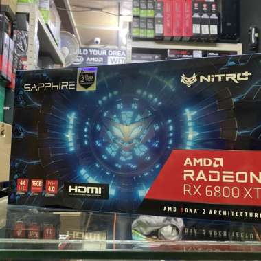 VGA SAPPHIRE NITRO+ RX 6800 XT 16GB GDDR6 256-BIT | RDNA2 | RX6800XT